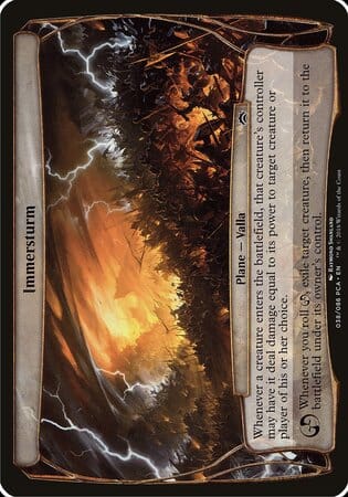 Immersturm (Planechase Anthology) [Planechase Anthology Planes] MTG Single Magic: The Gathering  | Multizone: Comics And Games