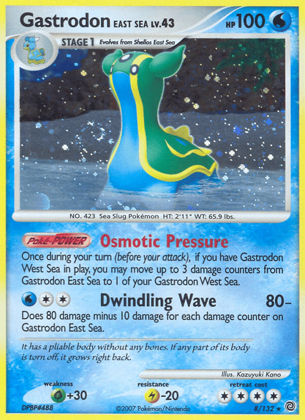 Gastrodon East Sea (8/132) [Diamond & Pearl: Secret Wonders] Pokemon Single Pokémon  | Multizone: Comics And Games