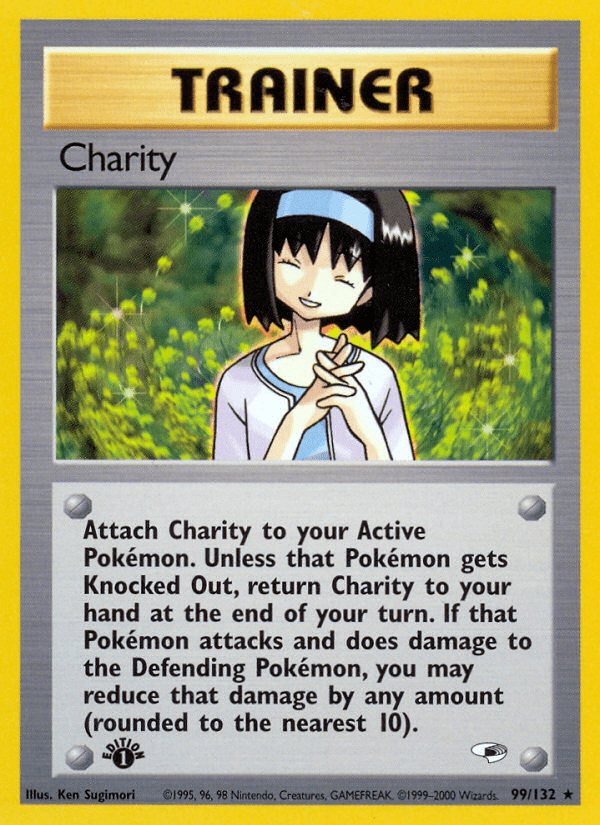 Charity (99/132) [Gym Heroes 1st Edition] Pokemon Single Pokémon  | Multizone: Comics And Games