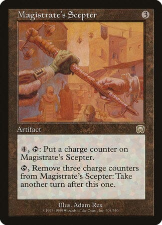 Magistrate's Scepter [Mercadian Masques] MTG Single Magic: The Gathering  | Multizone: Comics And Games