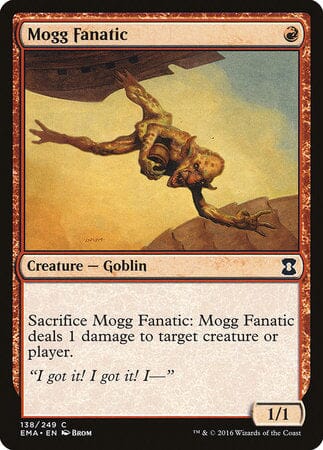 Mogg Fanatic [Eternal Masters] MTG Single Magic: The Gathering  | Multizone: Comics And Games