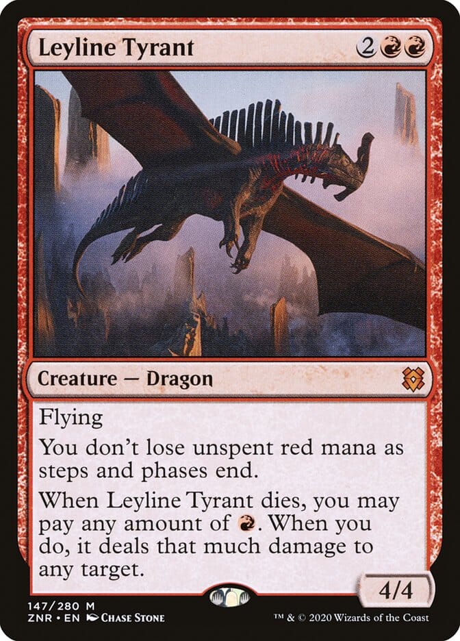 Leyline Tyrant [Zendikar Rising] MTG Single Magic: The Gathering  | Multizone: Comics And Games
