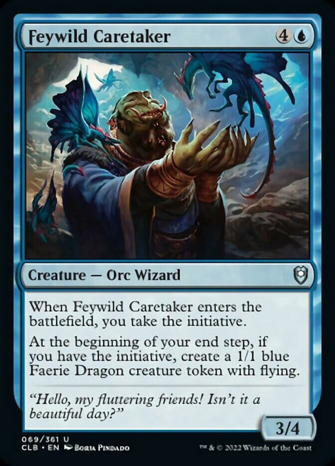 Feywild Caretaker [Commander Legends: Battle for Baldur's Gate] MTG Single Magic: The Gathering  | Multizone: Comics And Games