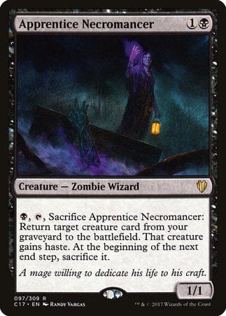 Apprentice Necromancer [Commander 2017] MTG Single Magic: The Gathering  | Multizone: Comics And Games