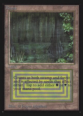 Bayou (IE) [Intl. Collectors’ Edition] MTG Single Magic: The Gathering  | Multizone: Comics And Games