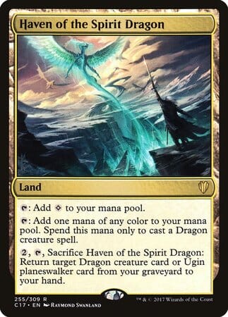Haven of the Spirit Dragon [Commander 2017] MTG Single Magic: The Gathering  | Multizone: Comics And Games