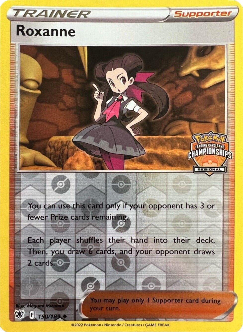 Roxanne (150/189) (Regional Championships) [Sword & Shield: Astral Radiance] Pokemon Single Pokémon  | Multizone: Comics And Games
