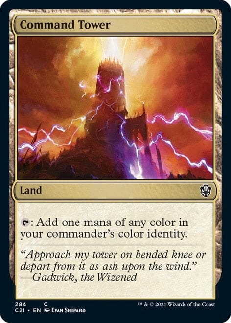 Command Tower [Commander 2021] MTG Single Magic: The Gathering  | Multizone: Comics And Games