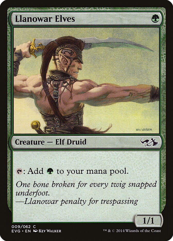 Llanowar Elves (Elves vs. Goblins) [Duel Decks Anthology] MTG Single Magic: The Gathering  | Multizone: Comics And Games