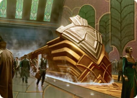 Capenna Express Art Card [Streets of New Capenna Art Series] MTG Single Magic: The Gathering  | Multizone: Comics And Games