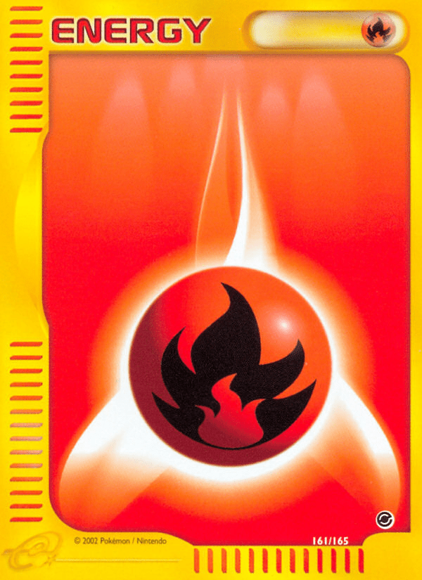 Fire Energy (161/165) [Expedition: Base Set] Pokemon Single Pokémon  | Multizone: Comics And Games