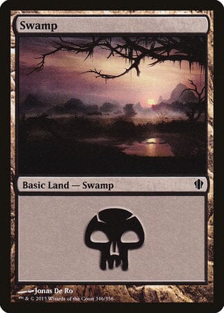 Swamp (346) [Commander 2013] MTG Single Magic: The Gathering  | Multizone: Comics And Games