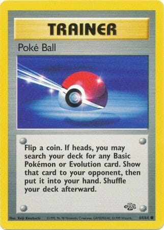 Poke Ball (64/64) [Jungle Unlimited] Pokemon Single Pokémon  | Multizone: Comics And Games