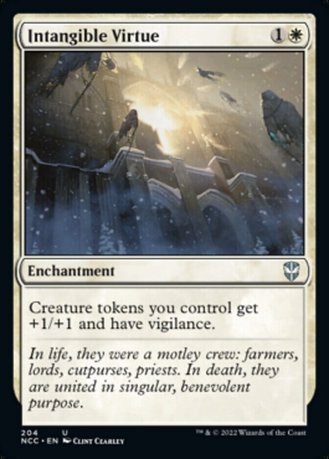 Intangible Virtue [Streets of New Capenna Commander] MTG Single Magic: The Gathering  | Multizone: Comics And Games