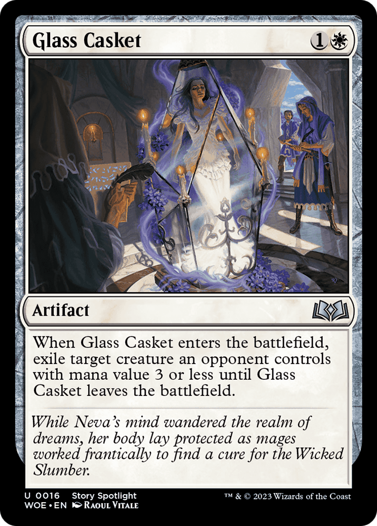 Glass Casket [Wilds of Eldraine] MTG Single Magic: The Gathering  | Multizone: Comics And Games