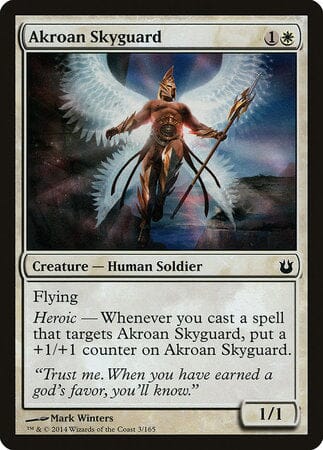 Akroan Skyguard [Born of the Gods] MTG Single Magic: The Gathering  | Multizone: Comics And Games