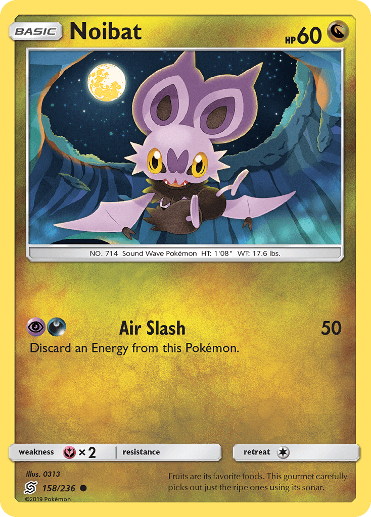 Noibat (158/236) [Sun & Moon: Unified Minds] Pokemon Single Pokémon  | Multizone: Comics And Games