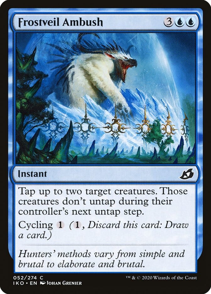 Frostveil Ambush [Ikoria: Lair of Behemoths] MTG Single Magic: The Gathering  | Multizone: Comics And Games