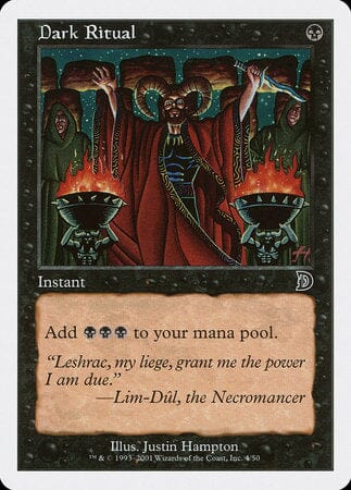 Dark Ritual [Deckmasters] MTG Single Magic: The Gathering  | Multizone: Comics And Games
