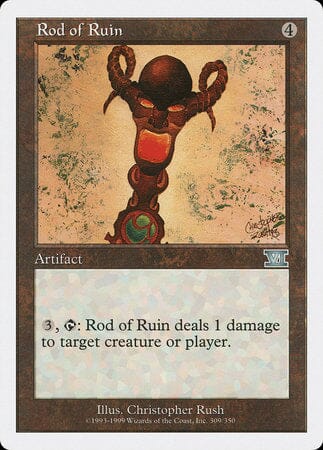 Rod of Ruin [Classic Sixth Edition] MTG Single Magic: The Gathering  | Multizone: Comics And Games