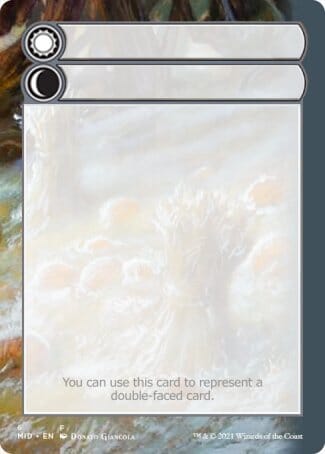 Helper Card (6/9) [Innistrad: Midnight Hunt Tokens] MTG Single Magic: The Gathering  | Multizone: Comics And Games