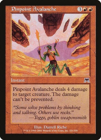 Pinpoint Avalanche [Onslaught] MTG Single Magic: The Gathering  | Multizone: Comics And Games