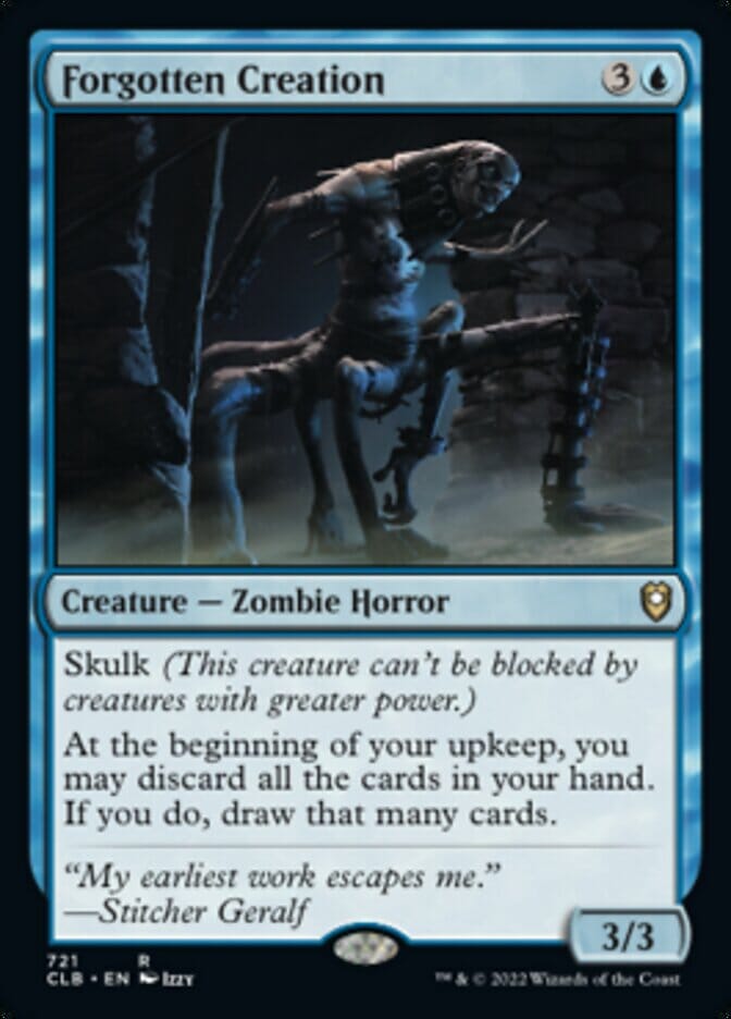 Forgotten Creation [Commander Legends: Battle for Baldur's Gate] MTG Single Magic: The Gathering  | Multizone: Comics And Games