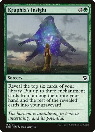 Kruphix's Insight [Commander 2018] MTG Single Magic: The Gathering  | Multizone: Comics And Games