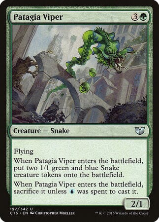 Patagia Viper [Commander 2015] MTG Single Magic: The Gathering  | Multizone: Comics And Games