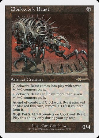 Clockwork Beast [Beatdown Box Set] MTG Single Magic: The Gathering  | Multizone: Comics And Games