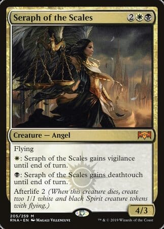 Seraph of the Scales [Ravnica Allegiance] MTG Single Magic: The Gathering  | Multizone: Comics And Games