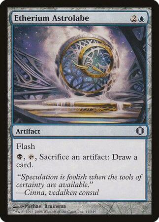 Etherium Astrolabe [Shards of Alara] MTG Single Magic: The Gathering  | Multizone: Comics And Games