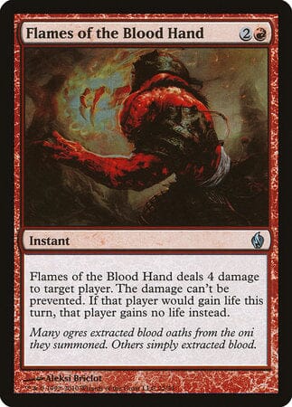 Flames of the Blood Hand [Premium Deck Series: Fire and Lightning] MTG Single Magic: The Gathering  | Multizone: Comics And Games