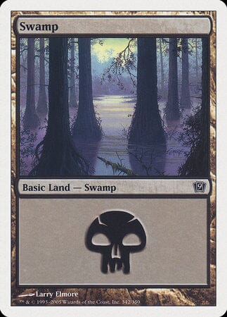Swamp (342) [Ninth Edition] MTG Single Magic: The Gathering  | Multizone: Comics And Games
