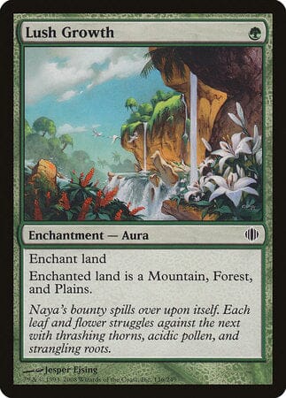 Lush Growth [Shards of Alara] MTG Single Magic: The Gathering  | Multizone: Comics And Games