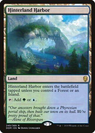 Hinterland Harbor [Dominaria] MTG Single Magic: The Gathering  | Multizone: Comics And Games