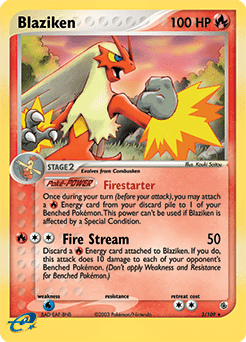 Blaziken (3/109) [EX: Battle Stadium] Pokemon Single Pokémon  | Multizone: Comics And Games