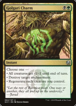 Golgari Charm [GRN Guild Kit] MTG Single Magic: The Gathering  | Multizone: Comics And Games