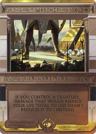 Worship [Amonkhet Invocations] MTG Single Magic: The Gathering  | Multizone: Comics And Games