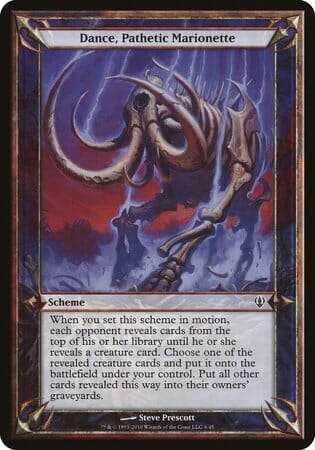 Dance, Pathetic Marionette (Archenemy) [Archenemy Schemes] MTG Single Magic: The Gathering  | Multizone: Comics And Games