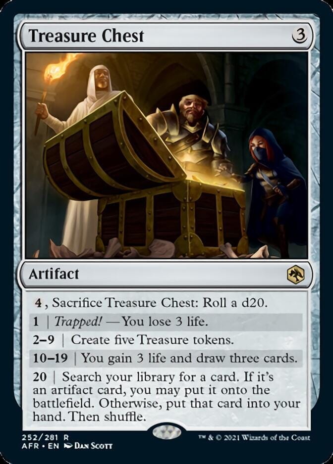 Treasure Chest [Dungeons & Dragons: Adventures in the Forgotten Realms] MTG Single Magic: The Gathering  | Multizone: Comics And Games
