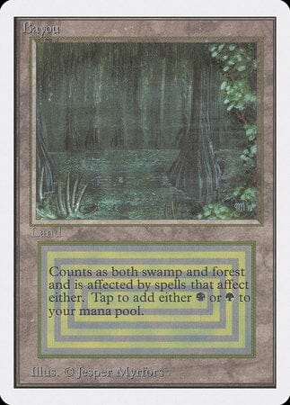 Bayou [Unlimited Edition] MTG Single Magic: The Gathering  | Multizone: Comics And Games