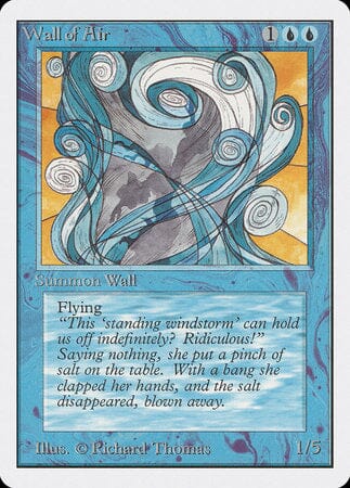 Wall of Air [Unlimited Edition] MTG Single Magic: The Gathering  | Multizone: Comics And Games