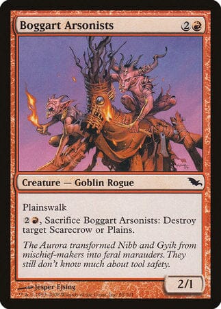 Boggart Arsonists [Shadowmoor] MTG Single Magic: The Gathering  | Multizone: Comics And Games