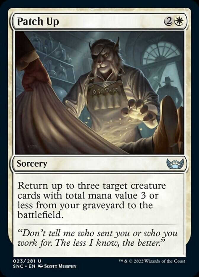 Patch Up [Streets of New Capenna] MTG Single Magic: The Gathering  | Multizone: Comics And Games