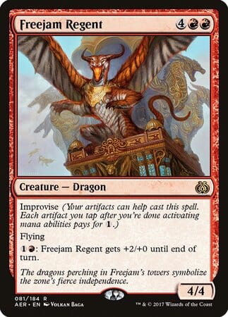 Freejam Regent [Aether Revolt] MTG Single Magic: The Gathering  | Multizone: Comics And Games