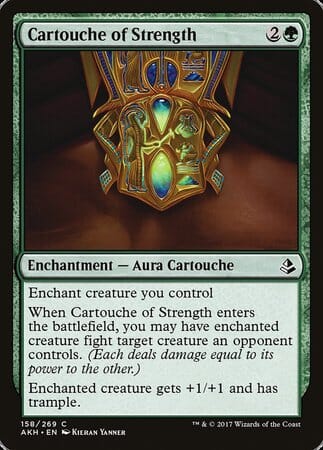 Cartouche of Strength [Amonkhet] MTG Single Magic: The Gathering  | Multizone: Comics And Games
