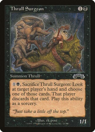 Thrull Surgeon [Exodus] MTG Single Magic: The Gathering  | Multizone: Comics And Games