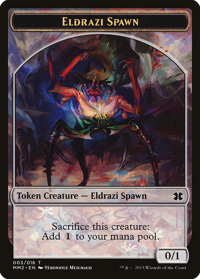 Eldrazi Spawn (003/016) [Modern Masters 2015 Tokens] MTG Single Magic: The Gathering  | Multizone: Comics And Games