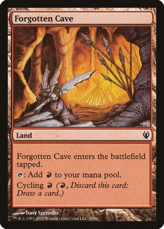 Forgotten Cave [Duel Decks: Izzet vs. Golgari] MTG Single Magic: The Gathering  | Multizone: Comics And Games